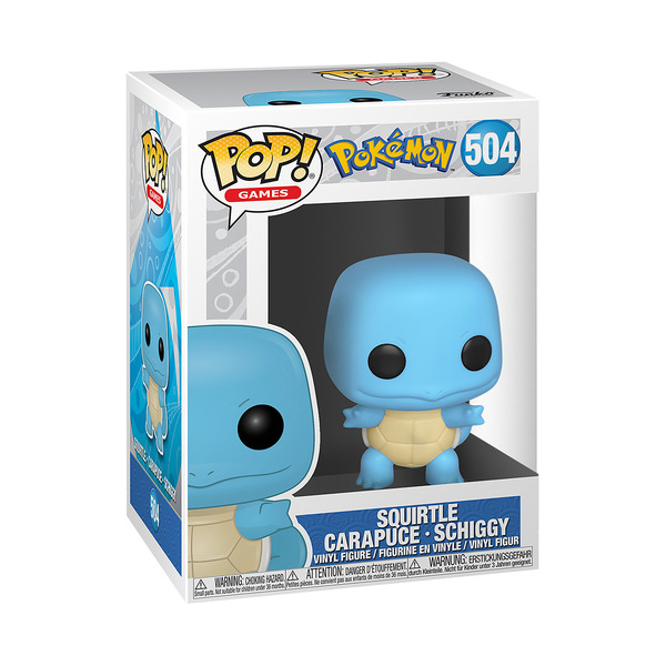 0889698504027 Figurine POP Pokémon Carapuce