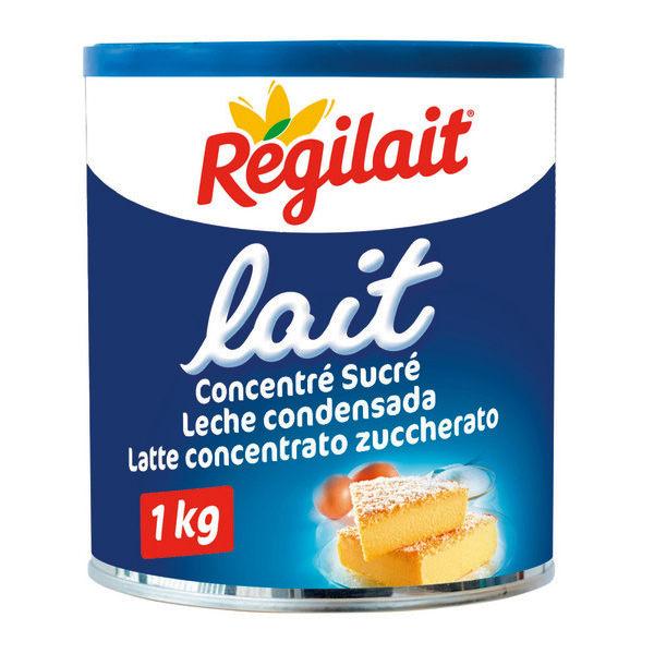 RégiLait Tube de Lait Concentré Sucré 300 g - Lot de 6 