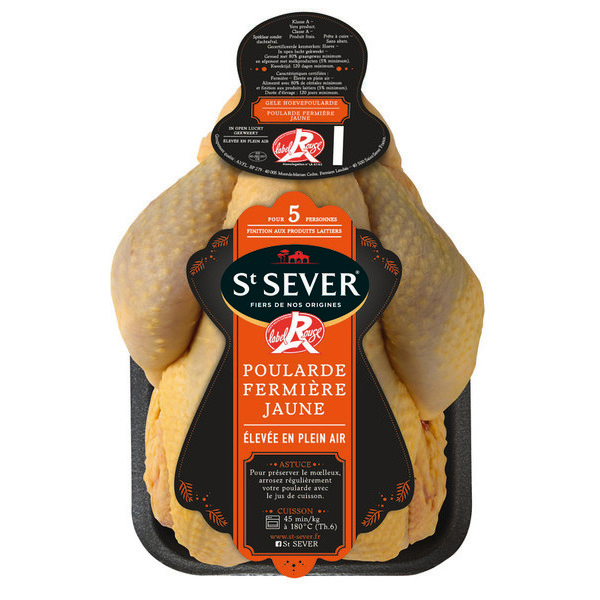 St-sever Poularde Fermière Label 3159580004599