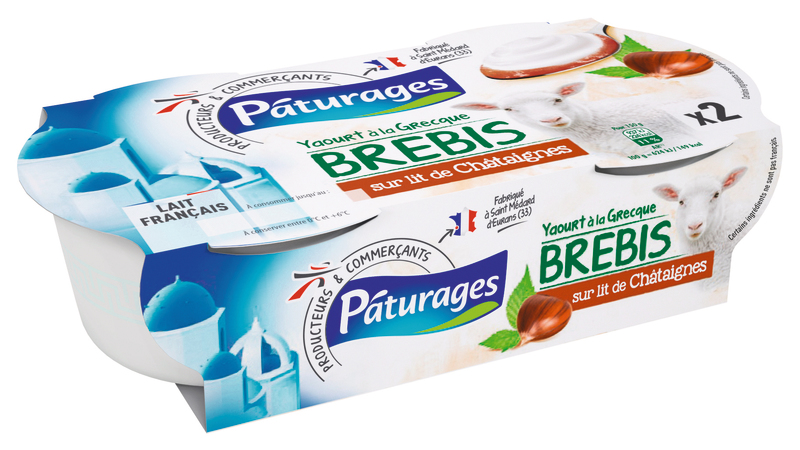 Yaourt à la Grecque au lait de brebis nature - Le Petit Basque