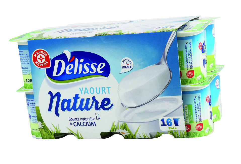 Yaourt nature - 4 x 125 g - DELISSE