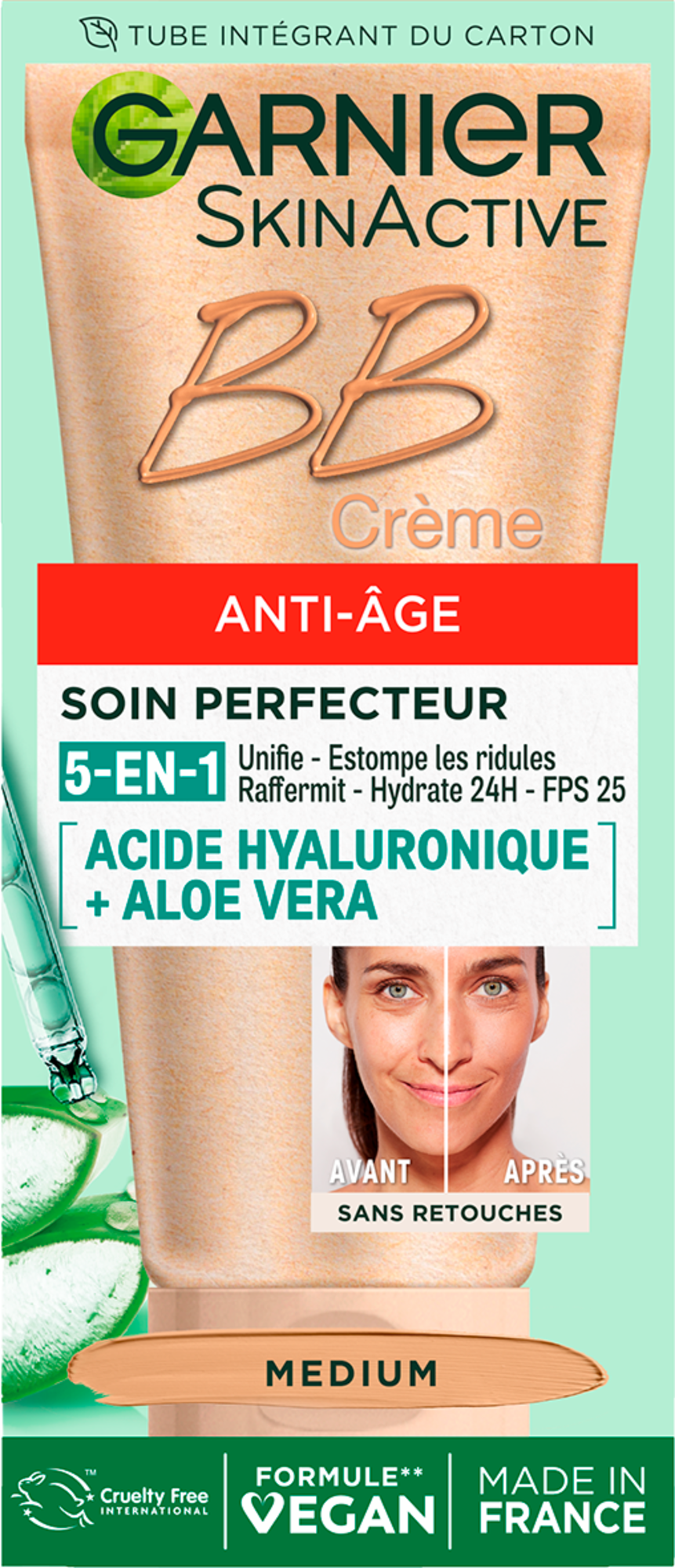 Bb Creme Skin Active De Garnier Soin Visage Perfecteur 3600542534246