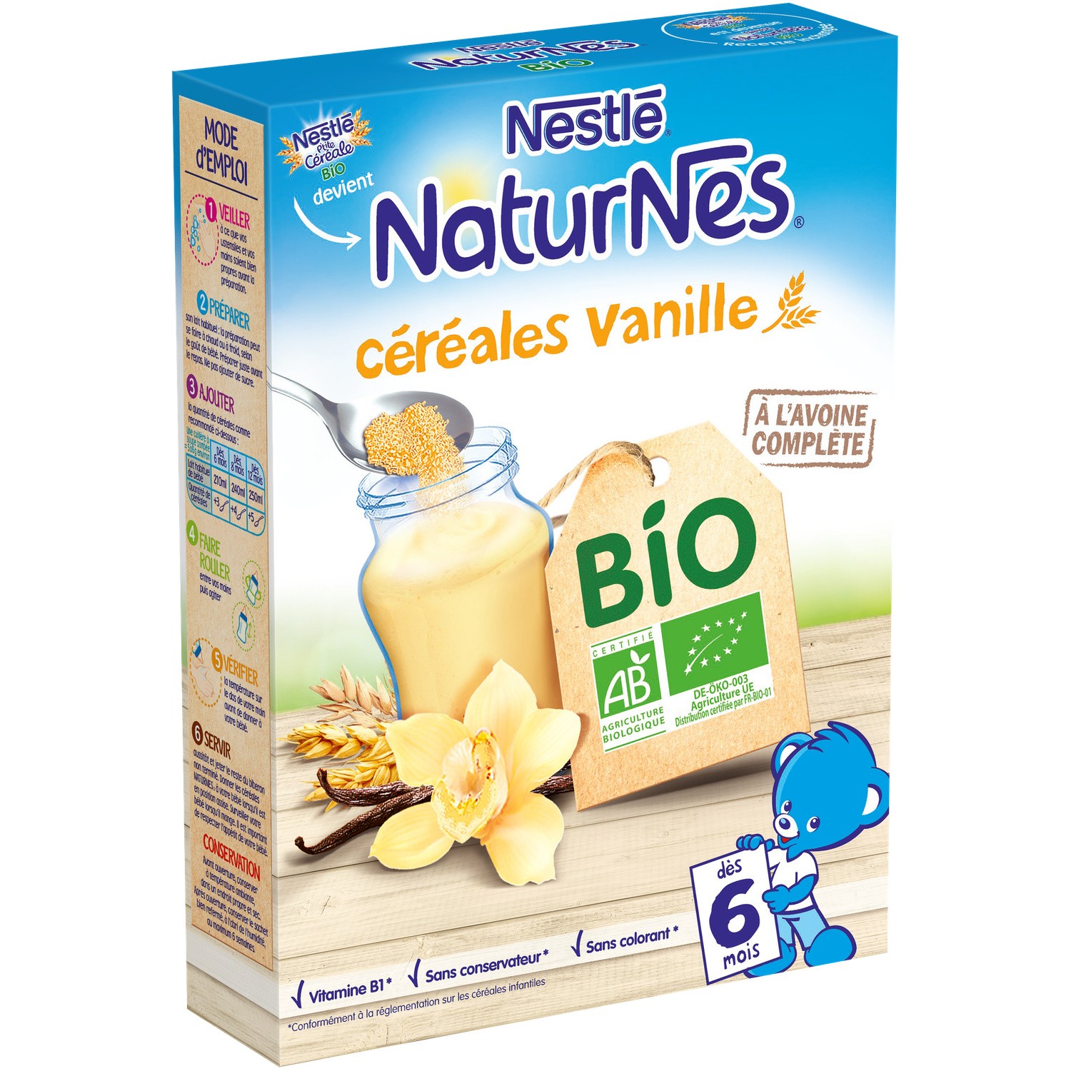 Nestlé Bébé - P'Tit Brassé - Fruits Rouges - Sans Sucres Ajoutés