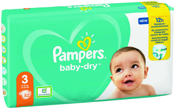 Pampers Baby Dry taille 5 - x41