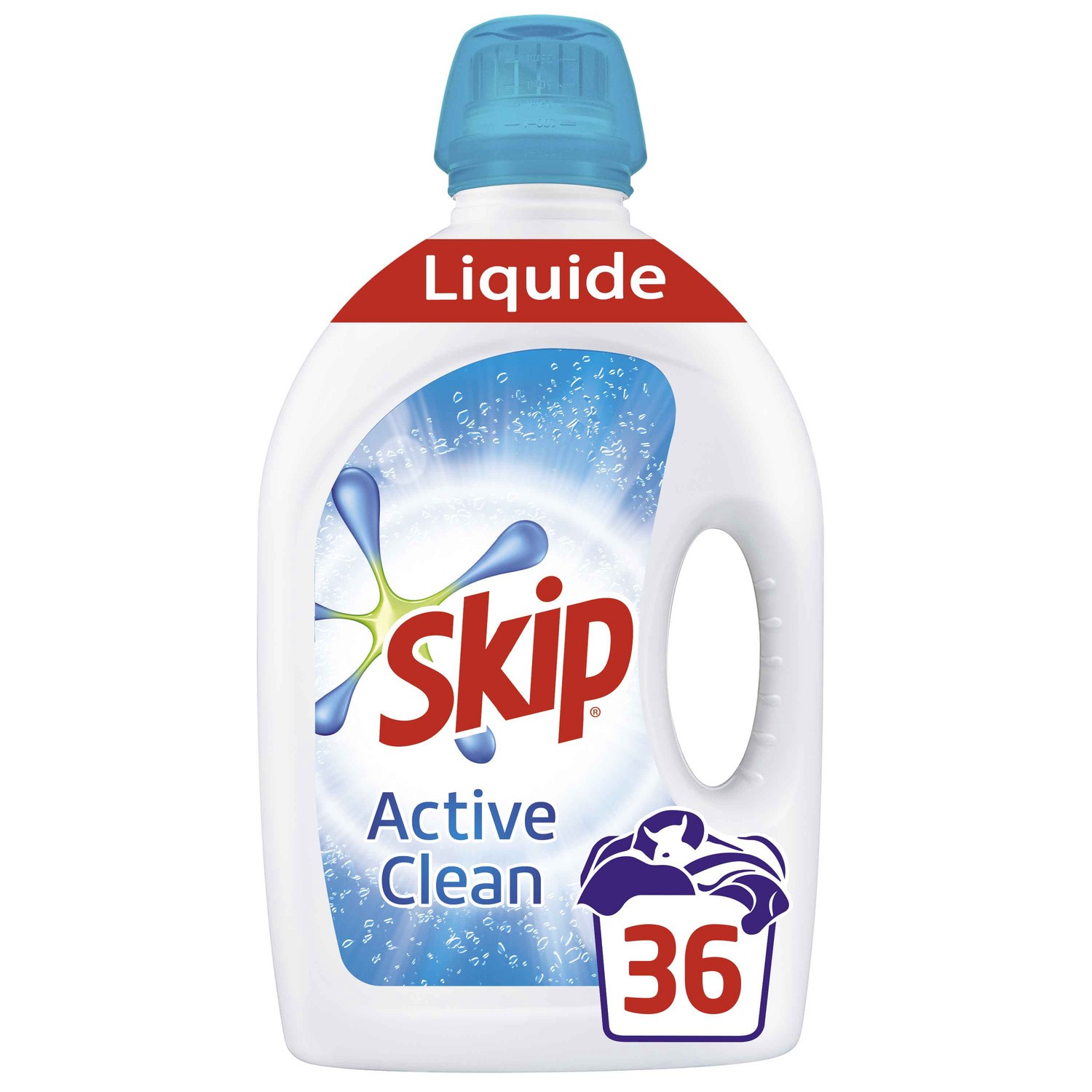 Promo Skip lessive liquide active clean chez Casino Hyperfrais