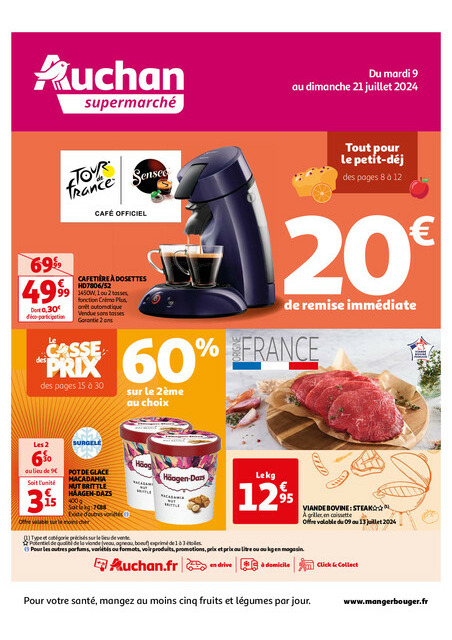 Auchan C'est la casse des prix dans votre supermarché ! 