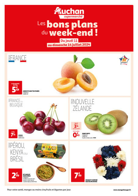 Auchan Les bons plans du week-end dans votre super !