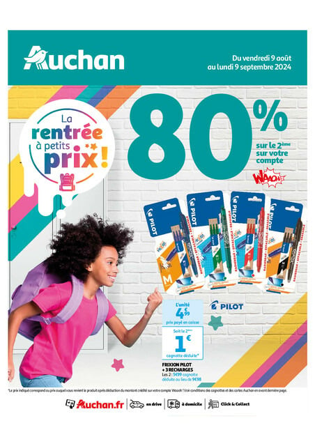 Auchan La rentrée à petits prix !