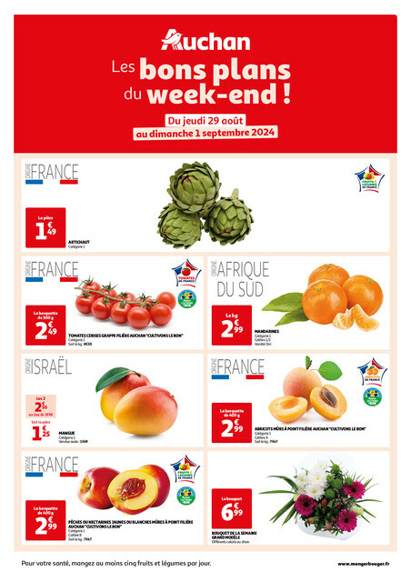 Auchan Les bons plans du week-end dans votre hyper !