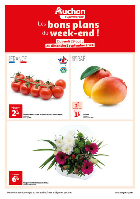 Auchan Les bons plans du week-end dans votre super !