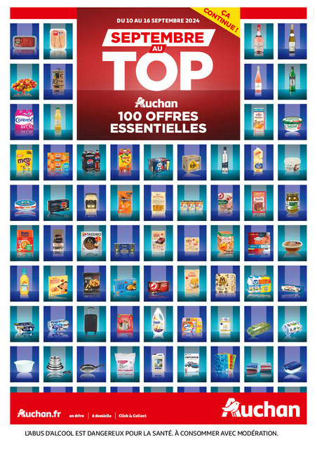 Auchan Les 100 offres essentielles, ça continue !