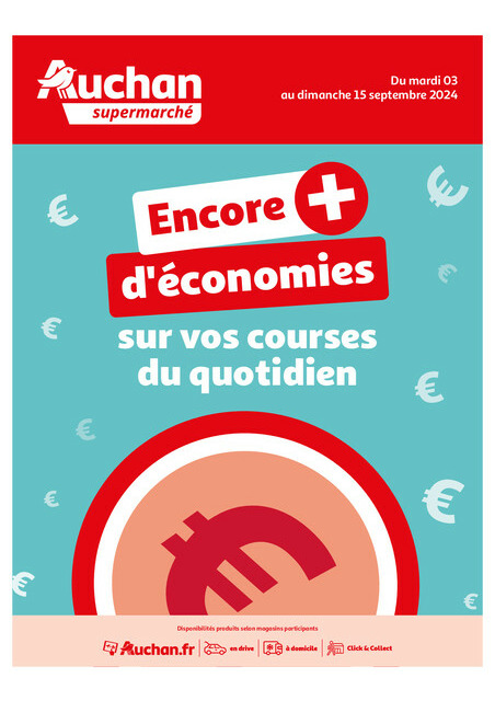 Auchan Des économies au quotidien dans votre super