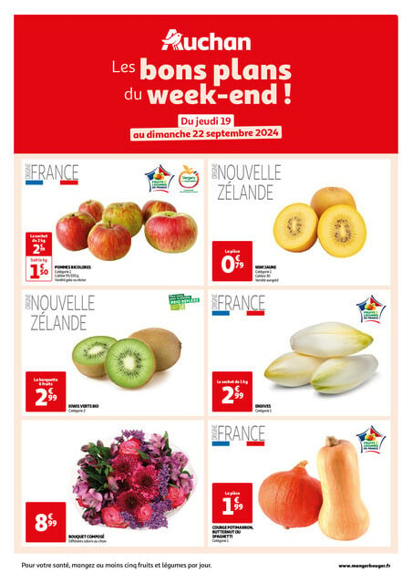 Auchan Les bons plans du week-end dans votre hyper !