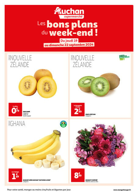 Auchan Les bons plans du week-end dans votre super !