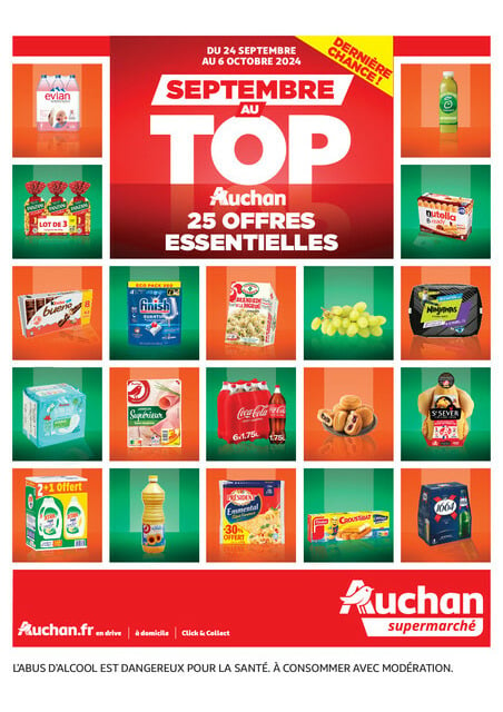 Auchan Septembre au top, dernière chance dans votre super ! 