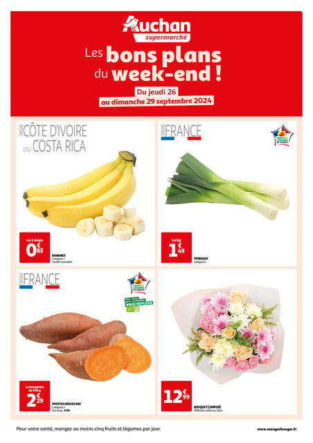 Auchan Les bons plans du week-end dans votre super !