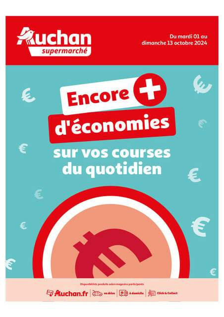 Auchan Des économies au quotidien dans votre super