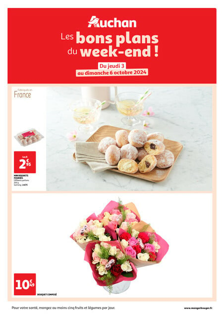 Auchan Les bons plans du week-end dans votre hyper !