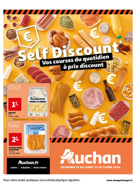 Auchan Vos courses du quotidien à prix discount