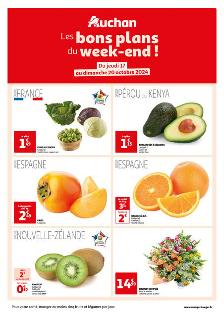 Auchan Les bons plans du week-end dans votre hyper !