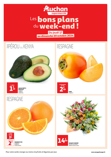 Auchan Les bons plans du week-end dans votre super !