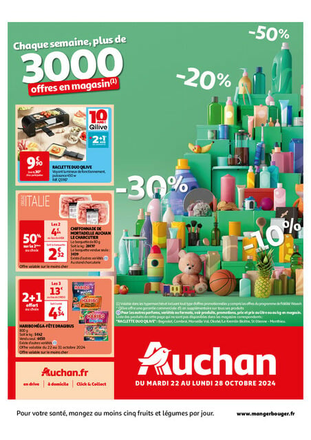 Auchan Une semaine d'offres à prix cassés 