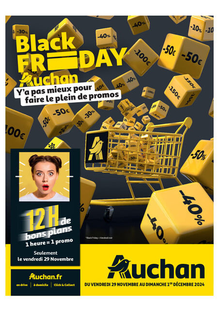 Auchan Le Black Friday c'est parti ! 