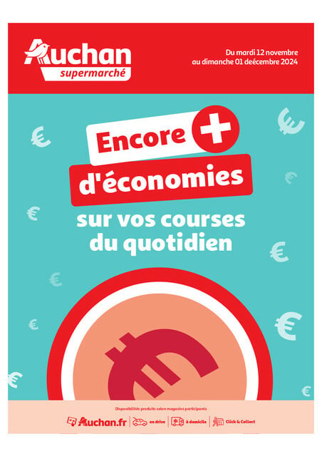 Auchan Des économies au quotidien dans votre super