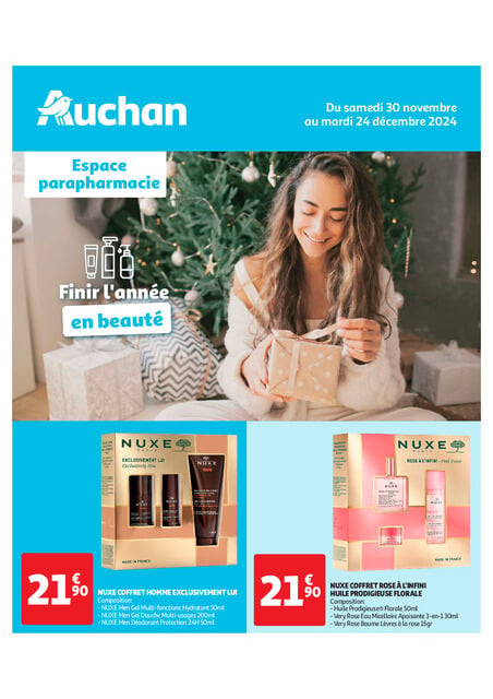 Auchan Finir l'année en beauté 