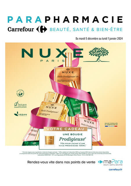 Carrefour Catalogue PARAPHARMACIE 656ead34189af607184ef77b Du 05/12 ...