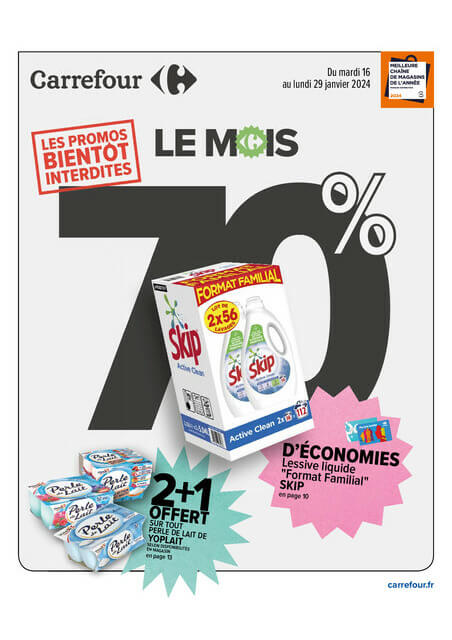 Carrefour LE MOIS - 70% D'ECONOMIES