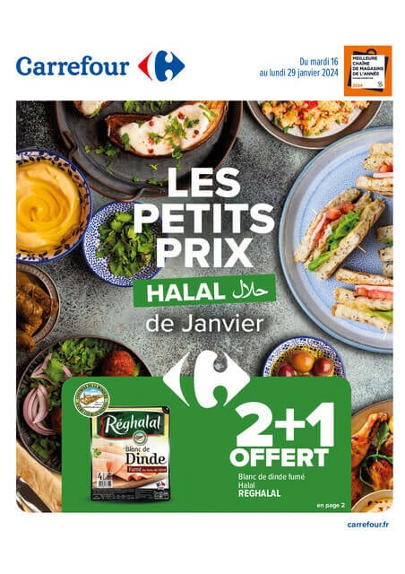 Carrefour LES PETITS PRIX HALAL DE JANVIER