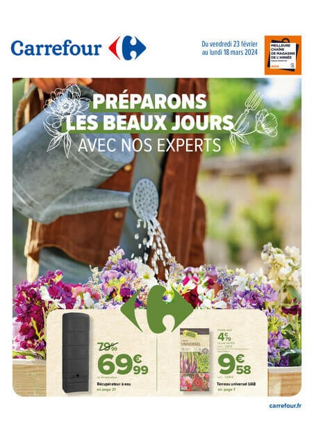 Carrefour PRÉPARONS LES BEAUX JOURS AVEC NOS EXPERTS