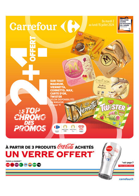 Carrefour LE TOP CHRONO DES PROMOS