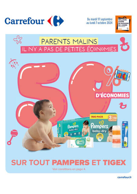 Carrefour PARENTS MALINS, IL N'Y A PAS DE PETITES ECONOMIES