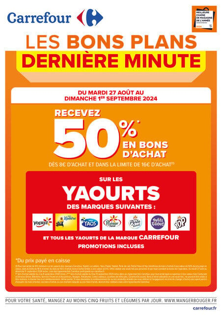 Carrefour LES BONS PLANS DE DERNIERE MINUTE