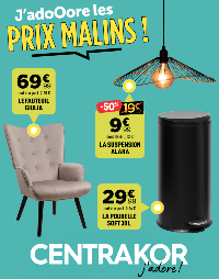 Centrakor J'adore les prixx malins