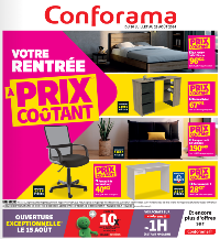 Conforama La rentrée à prix coutant