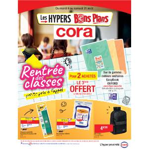 Cora Rentrée des classes, petits prix à l'appel