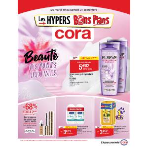 Cora Beauté : des promos éclatantes