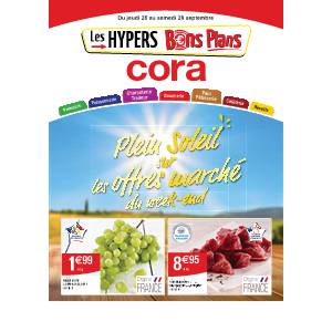 Cora Les offres marché du week-end