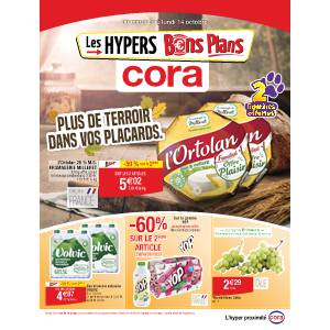 Cora Plus de terroir dans vos placards