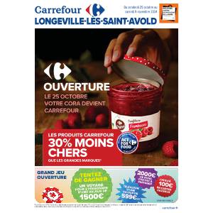 Cora Le 25 octobre, votre Cora devient Carrefour