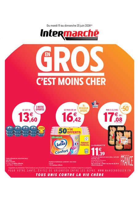 Intermarché En gros c’est moins cher