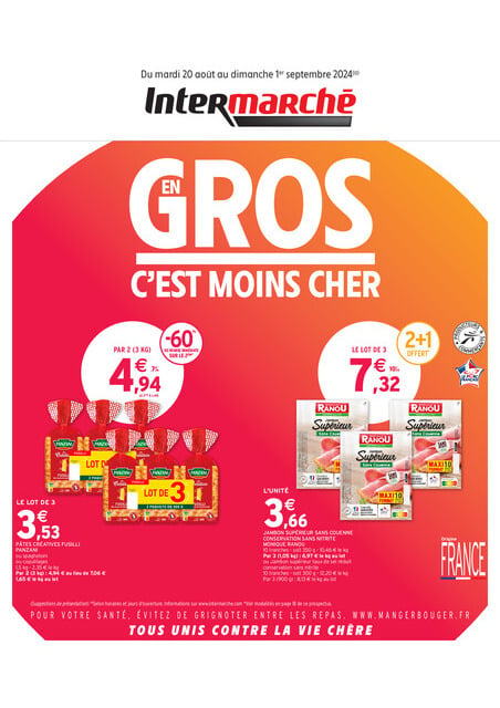 Intermarché En gros c’est moins cher