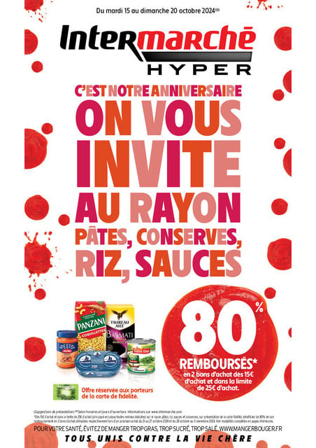 Intermarché Dernière semaine pour découvrir nos offres anniversaire