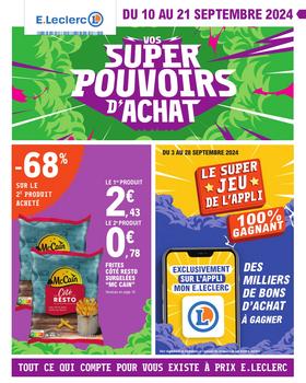 Leclerc Super Pouvoirs d'Achat