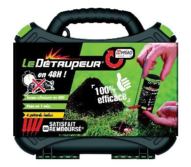 Coffret Valisette Le Detaupeur 4 Petards Recharge Anti Taupes Rat Taupier Taupe