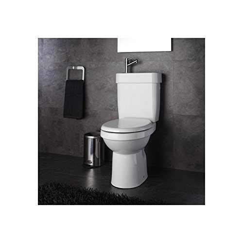 Planetebain Pack Wc Avec Lave Mains Intégré Sortie Verticale 3660074008998 