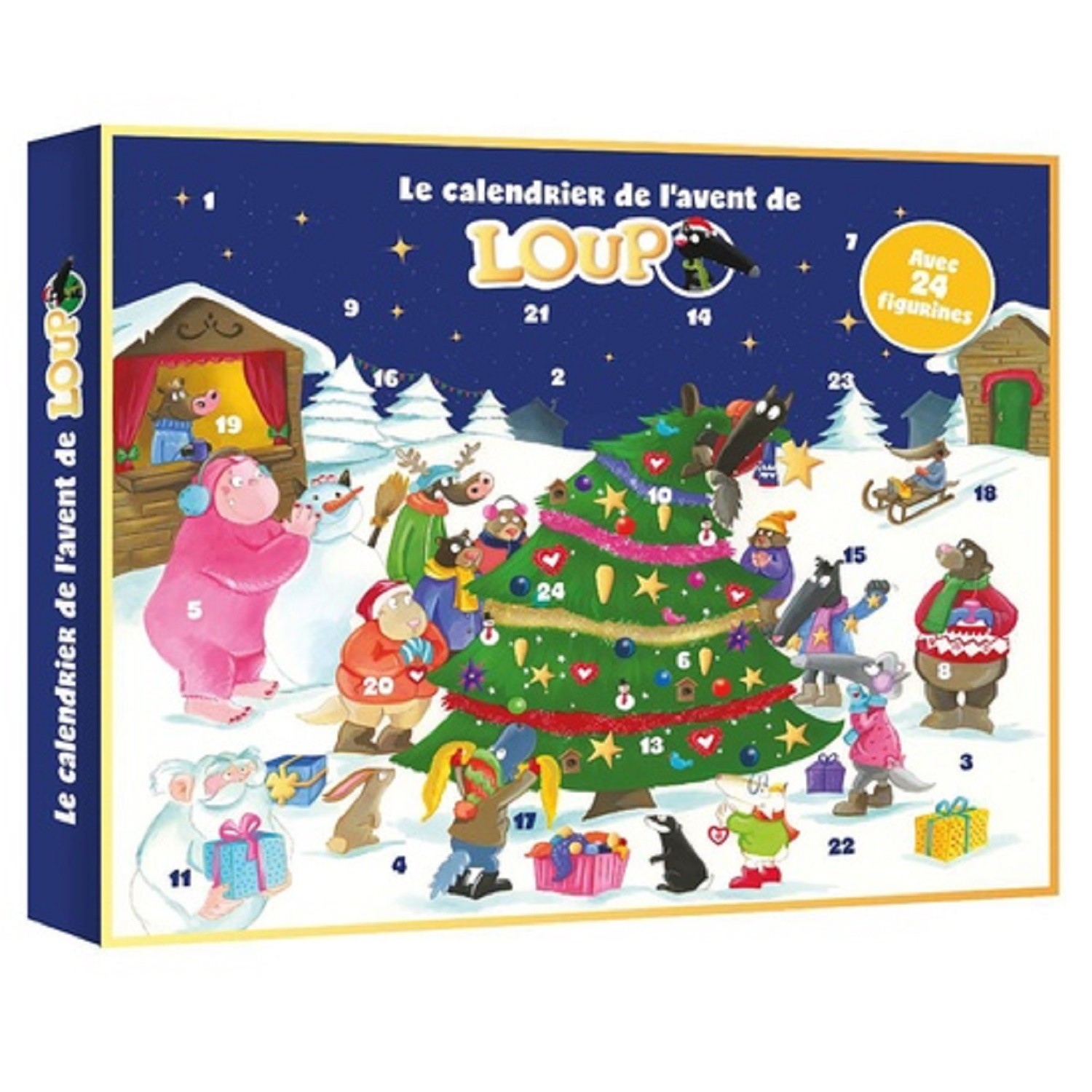 SANS MARQUE Calendrier Loup - : Mon (1 vendeur)